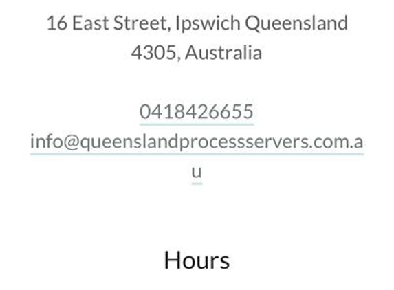 Queensland Process Servers - Burleigh Heads, QLD. www.queenslandprocessservers.com.au