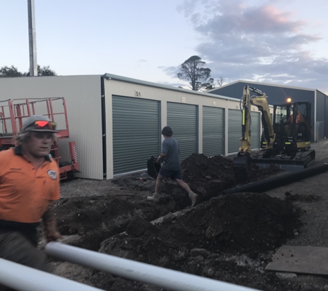 BRD Excavations - Romsey, VIC. BRD at work