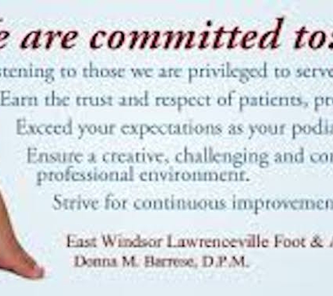 Donna Barrese, DPM East Windsor Lawrenceville Foot & Ankle - East Windsor, NJ