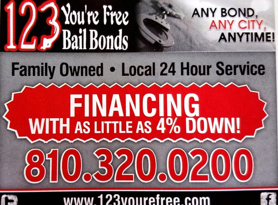 123 You're Free Bail Bond Agency - port huron, MI