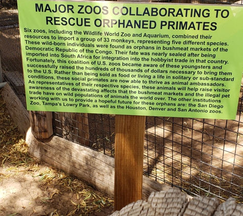 Wildlife World Zoo & Aquarium - Litchfield Park, AZ. Animals first here...