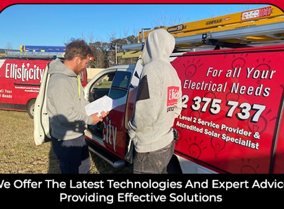 Ellistricity - Yoogali, NSW. We Offer The Latest Technologies And Expert Advice, Providing Effective Solutions