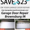 Garage Door Repair Brownsburg in gallery