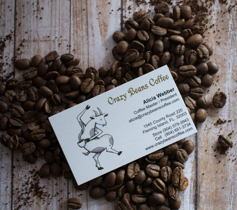 Crazy Beans Coffee - Orange Park, FL. Crazy Beans Coffee, locally owned serving only Organic & Fair Trade Coffee