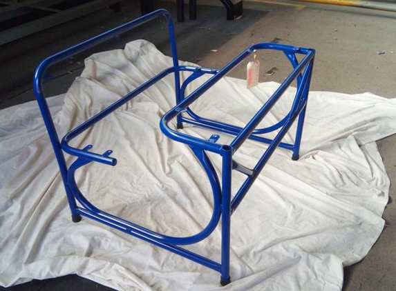 S&M Powdercoating - North Geelong, VIC. School Desk