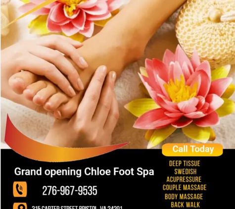 Chloe Foot Spa - Bristol, VA