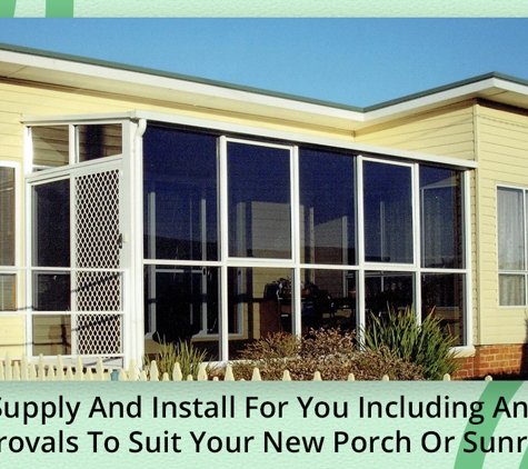 Phil's Glass and Aluminium - Devonport, TAS. We Can Supply And Install For You Including Any Council Approvals To Suit Your New Porch Or Sunroom