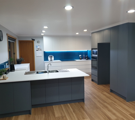 Build Complete - Cooee, TAS. Kitchen Renovation - EvoStone Benchtops In Burnie