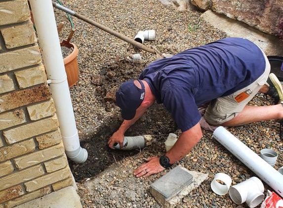 I Do Plumbing And Gas - Springfield Lakes, QLD. Bradley fixing our down pipe