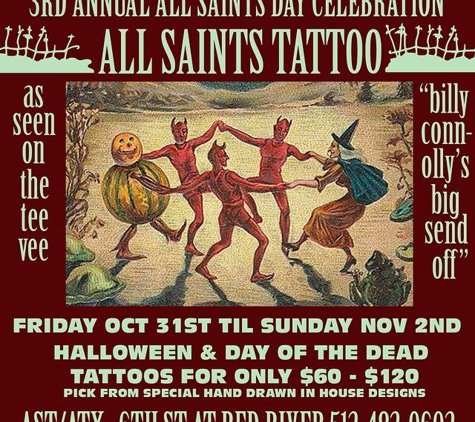 All Saints Tattoo - Austin, TX