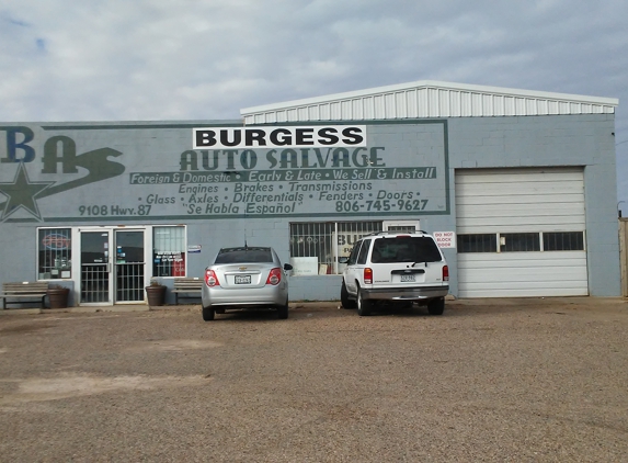 Burgess Auto Salvage - Lubbock, TX