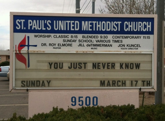 Saint Pauls United Methodist Church - Albuquerque, NM