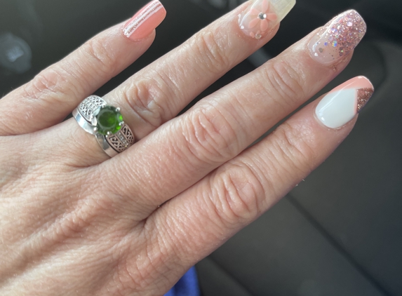 Ie Upscale Spa & Nails - Granbury, TX. So I let Kimmy pick everything today! I went in, sat down…and said, “It’s all on You today Girl!” And she created this beautiful masterpiece! Thanks AGAIN You Guys! As always…they’re BEAUTIFUL! ����