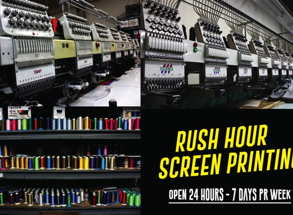 Rush Hour Screen Printing & Embroidery - New York, NY