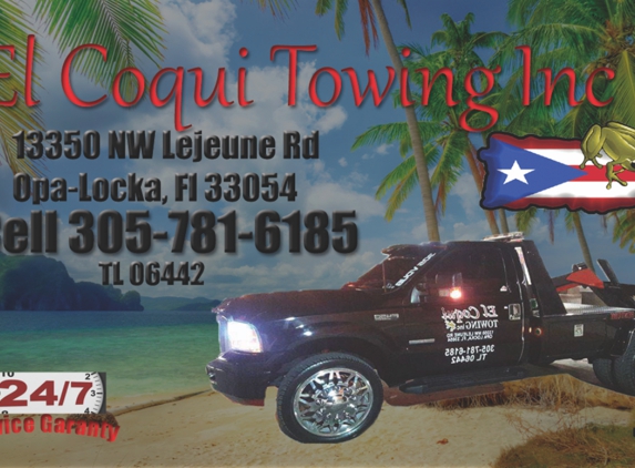 El Coqui Towing Inc - Opa-locka, FL