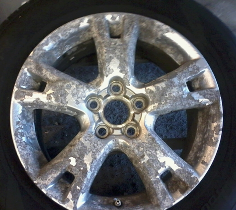 Mr. Dent Inc - Manheim, PA. Before Wheel Repair