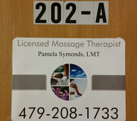 Pam's Therapeutic Massage - Fort Smith, AR. On my door