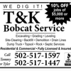 T & K Bobcat Service & Mini Excavating gallery