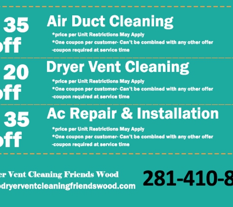 Almo Dryer Vent Cleaning Friendswood - Friendswood, TX