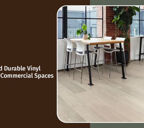 CM & RE Flooring. Versatile And Durable Vinyl Flooring For Commercial Spaces