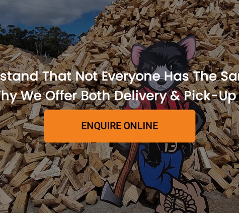 Firewood Devils. We Understand That Not Everyone Has The Same Needs That's Why We Offer Both Delivery & Pick-Up Options