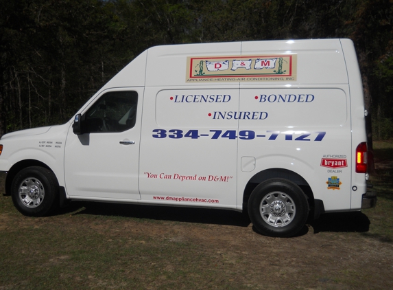 D and M Appliance - Heating & Air Conditioning - Opelika, AL
