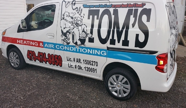 Tom's Heating & Air Conditioning LLC - Van Buren, AR