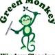 Green monkey window cleaning