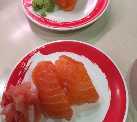 Genki Sushi - Honolulu, HI. Salmon sushi 
