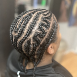 Nue Image Beauty Shop - Denton, TX. Mens braiding