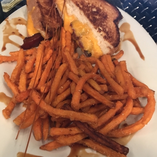 Hash House a Go Go - Plano, TX. Grilled cheese and bacon