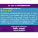 All Party Starz Entertainment - Disc Jockeys