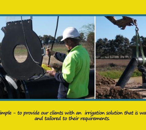 Mick Hogan Excavations Poly Irrigation - Numurkah, VIC. Professional & Reliable Service