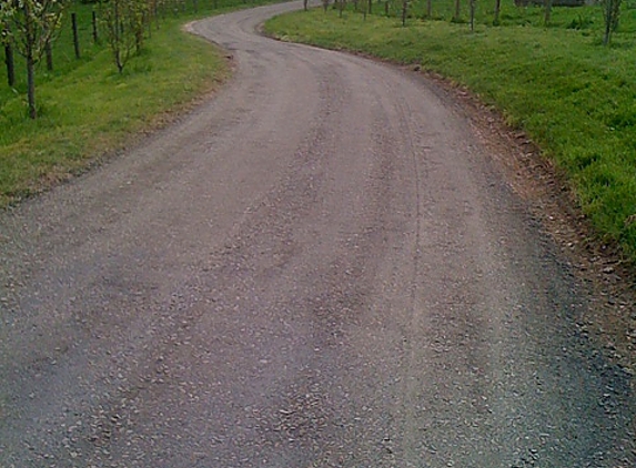 Dirt Works Plant Hire. Drive way
