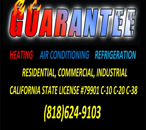 Guarantee Heating, Air Conditioning & Refrigeration - La Crescenta, CA