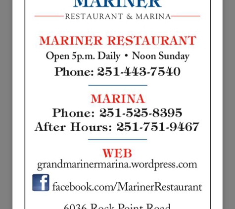 The Mariner Restaurant - Mobile, AL