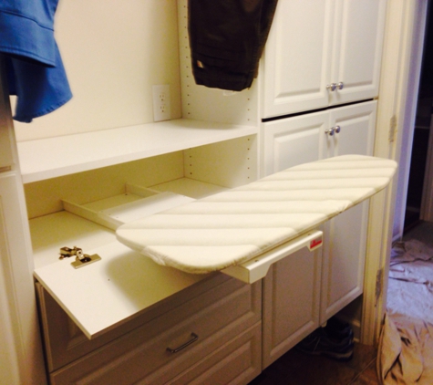 Closet Rejuvenation. Ironing board