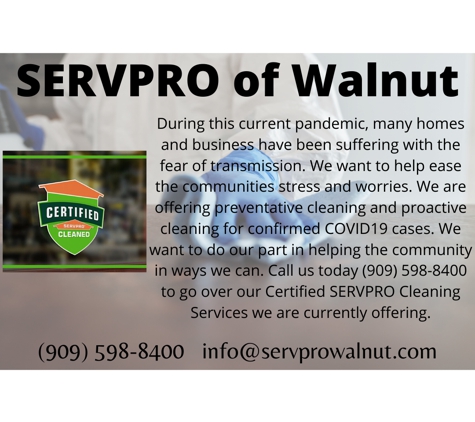 SERVPRO of Walnut - Walnut, CA