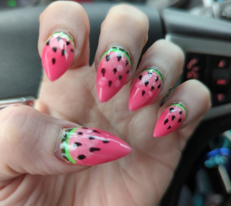 Abby Rose Salon & Boutique - Burton, MI. Glow in the dark watermelons