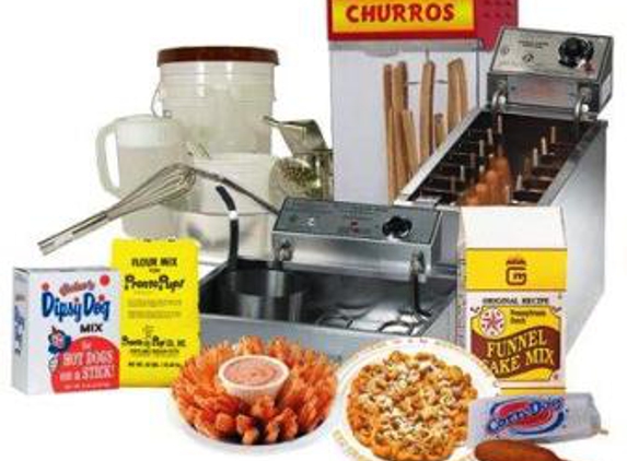 Popcorn Supply Company - Syracuse, NY. Funnel Cakes, Corn Dogs, Churros, Onion Blossoms, Fried Foods