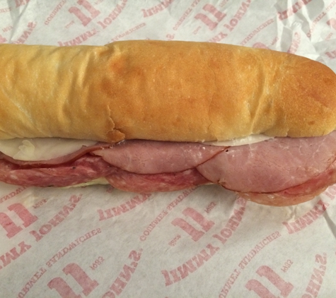 Jimmy John's - Canon City, CO. Number 9 Italian Sub with extra onions. Yum!