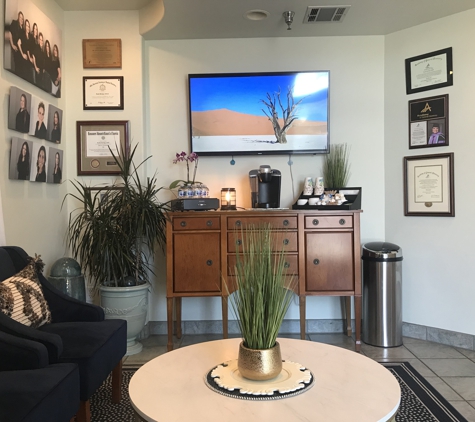 Pacific Coast Dentistry - Paso Robles, CA. Waiting area and refreshment area at Pacific Coast Dentistry