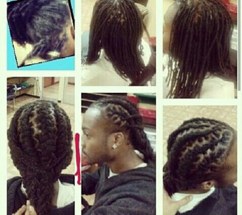 Marie Stylez4U - Oak Park, MI. Long locs Retwist and Braids style