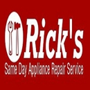 Rick's Same Day Appliance Service - Major Appliance Refinishing & Repair