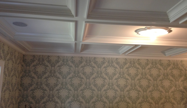 United Painting of Long Island, Inc. - Mineola, NY. Muttontown wallpaper job