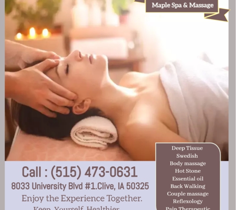 Maple Spa & Massage - Clive, IA