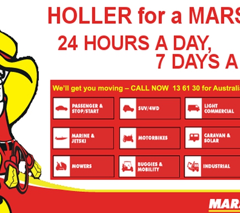 Marshall Batteries - Launceton, TAS. 24 Hours A Day, 7 Days A Week