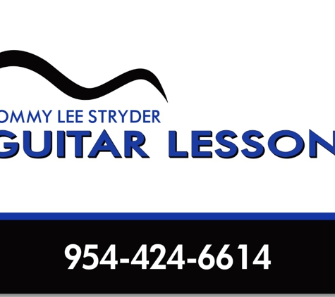 Tommy Lee Stryder-Guitar Instruction - Plantation, FL