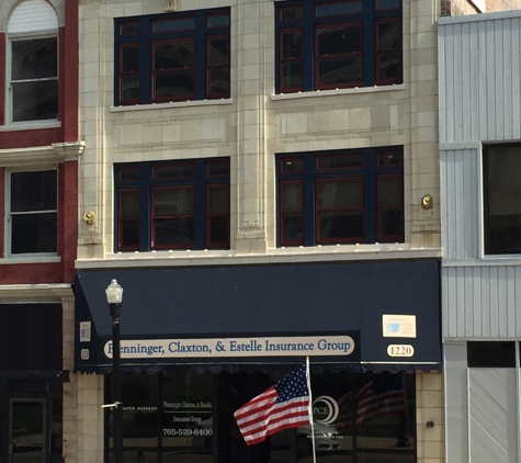 Pfenninger, Claxton, & Estelle Insurance Group - New Castle, IN. Storefront