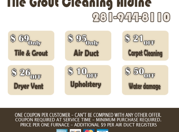 Tile Grout Cleaning Aldine TX - Houston, TX